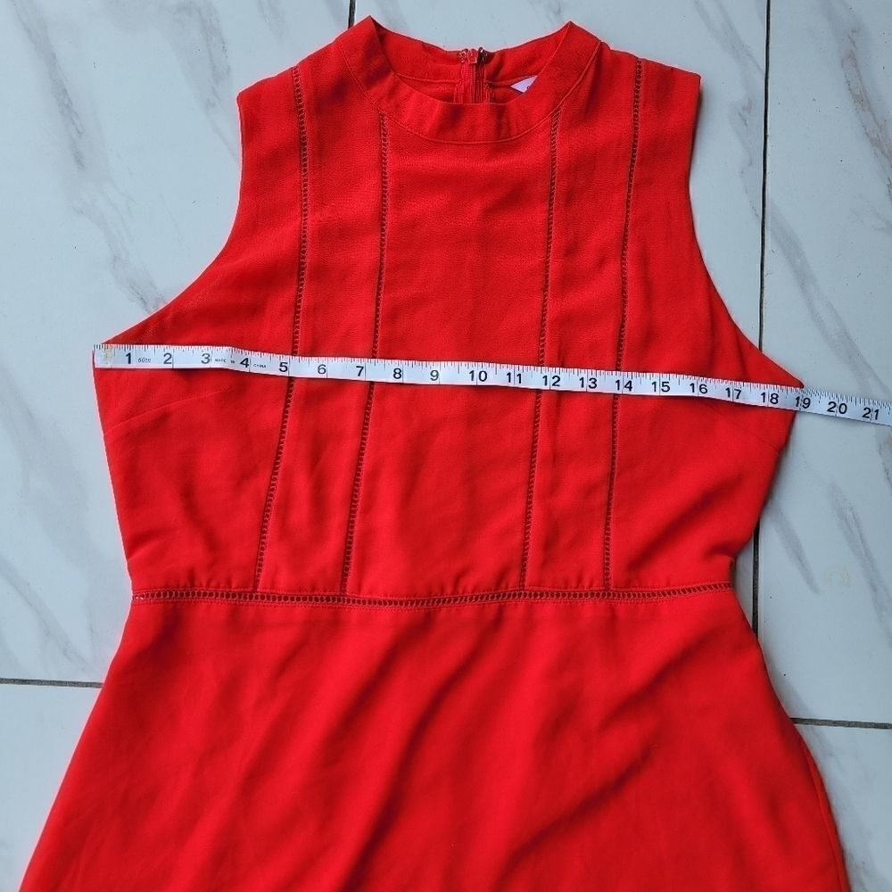 Naked Zebra Red mini Dress - Picture 6 of 8